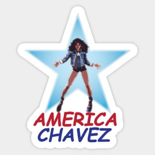 America Chavez Sticker